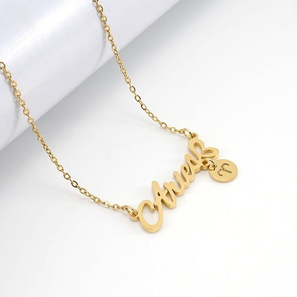 18K Gold Plated Zodiac Signs Horoscope Necklace*Astrology Star Signs*ZX - Picture 3 of 14